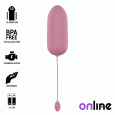OVO VIBRATÓRIO À PROVA DE ÁGUA ONLINE – ROSA