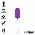 ONLINE – HUEVO VIBRADOR CONTROL REMOTO M LILA