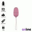OVO VIBRATÓRIO COM CONTROLO REMOTO ONLINE – ROSA