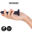 MYTHOLOGY DUMAN MYSTIC DILDO S – VIBRADOR COMPATÍVEL WATCHME TECNOLOGIA SEM FIO