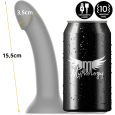 MYTHOLOGY RUNE MAJESTIC DILDO S – VIBRADOR COMPATÍVEL WATCHME TECNOLOGIA SEM FIO