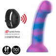 MYTHOLOGY DION GALACTIC DILDO M – VIBRADOR COMPATÍVEL WATCHME TECNOLOGIA SEM FIO