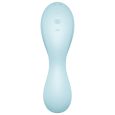 VIBRADOR DE PULSO DE AR CURVY TRINITY 5+ AZUL COM APP | SATISFYER