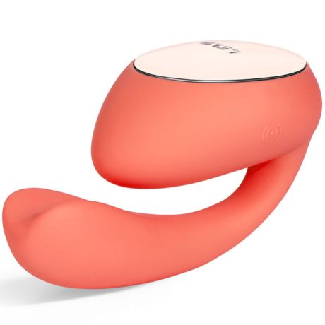 LELO IDA WAVE MASSAJADOR CASAIS VERMELHO CORAL
