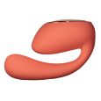 LELO IDA WAVE MASSAJADOR CASAIS VERMELHO CORAL