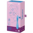MULTI VIBRADOR PARA PONTO G FLEX 4+ AZUL COM APP | SATISFYER