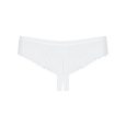 TANGA ESTILO BRASILEIRO ALABASTRA BRANCA S/M | OBSESSIVE