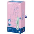SATISFYER AIR PUMP BUNNY 5+ INFLATABLE RABBIT VIBRATOR APP – VERDE