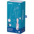 VIBRADOR ANAL INFLÁVEL AIR PUMP BOOTY 5+ COM APP ROSA