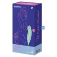 ESTIMULADOR/VIBRADOR DE PULSO DE AR HÍDRIDO TWIRLING PRO+ VERDE COM APP | SATISFYER