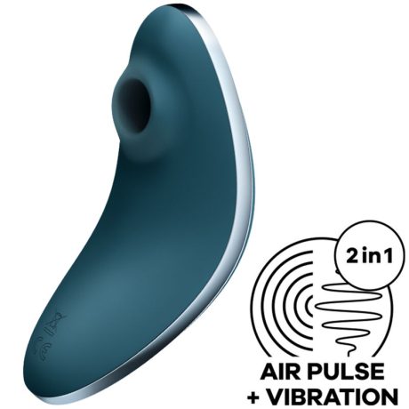 ESTIMULADOR/VIBRADOR DE PULSO DE AR VULVA LOVER 1 AZUL | SATISFYER