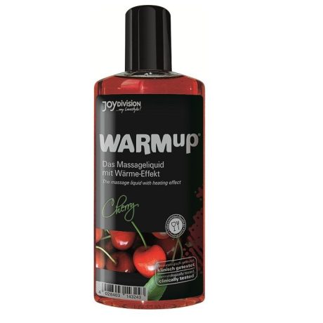 LÍQUIDO DE MASSAGEM DE AQUECIMENTO WARMUP SABOR CEREJA 150ML | JOYDIVISION