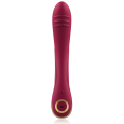 VIBRADOR DE SILICONE PREMIUM G-SPOT COR VINHO | CICI BEAUTY