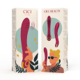 VIBRADOR DE SILICONE PREMIUM G-SPOT COR VINHO | CICI BEAUTY