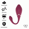 CICI BEAUTY PREMIUM SILICONE EGG VIBRADOR C/ CONTROLE REMOTO
