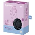 ESTIMULADOR E VIBRADOR DE PULSO DE AR PRO TO GO 3 PRETO | SATISFYER