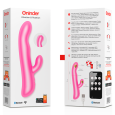 ONINDER VIBRATION & ROTATION VIBRADOR COELHO ROSA – FREE APP