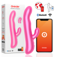 ONINDER VIBRATION & ROTATION VIBRADOR COELHO ROSA – FREE APP