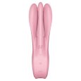 VIBRADOR THREESOME 1 ROSA | SATISFYER