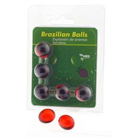 5 BOLAS BRASILEIRAS AROMA MORANGO | TALOKA