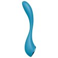 MULTI VIBRADOR G-SPOT FLEX+ AZUL 19.6X3.4CM | SATISFYER