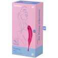 ESTIMULADOR/VIBRADOR HÍDRIDO DE PULSO DE AR TWIRLING PRO VERMELHO | SATISFYER