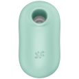 VIBRADOR DE PULSO DE AR DUPLO PRO TO GO 2 VERDE | SATISFYER