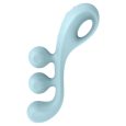 VIBRADOR ANAL TRI BALL 2 AZUL PASTEL