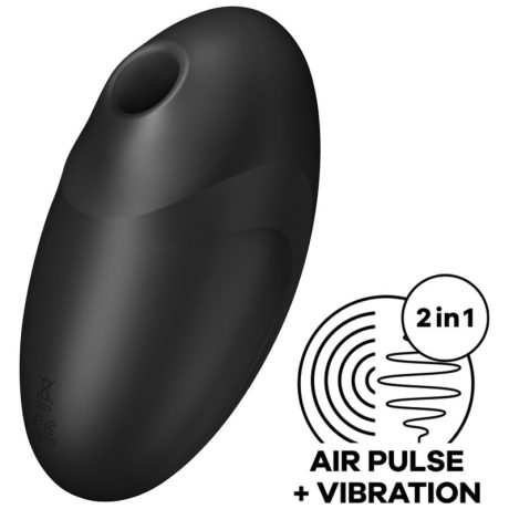 ESTIMULADOR DE PULSO AR E VIBRADOR VULVA LOVER 3 PRETO | SATISFYER