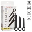 CONJUNTO DE 3 DILATADORES BOUNDLESS PRETOS | CALIFORNIA EXOTICS