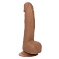 CALIFÓRNIA EXOTICS SILICONE 15,24 CM CASTANHO