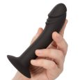 DILDO ANAL CURVADO PRETO
