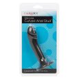 DILDO ANAL CURVADO PRETO