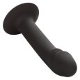 DILDO ANAL CURVADO PRETO