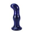 PLUG ANAL VIBRADOR DE VIDRO GLEAMING AZUL 11X3.4CM