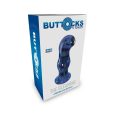 PLUG ANAL VIBRADOR DE VIDRO GLEAMING AZUL 11X3.4CM