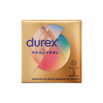 PRESERVATIVOS REAL FEEL 3 UNI. | DUREX