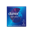 PRESERVATIVOS NATURAL REGULAR FIT 3 UNI. | DUREX