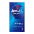 PRESERVATIVOS NATURAL 6 UNI. | DUREX