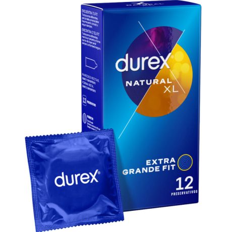 PRESERVATIVOS NATURAL XL 12 UNI. | DUREX