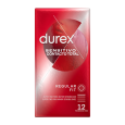 PRESERVATIVOS SENSITIVO CONTACTO TOTAL 12 UNI. | DUREX