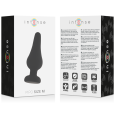 PLUG ANAL PIPO M PRETO 11X3.5CM