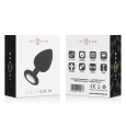 PLUG ANAL SHELKI M PRETO 8X3.5CM