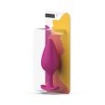 PLUG ANAL BÁSICO BFILLED PLUS MAGENTA 10X3.7CM