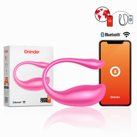 OVO VIBRATÓRIO NAIROBI ROSA COM APP | ONINDER
