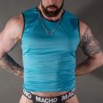MACHO – CAMISETA AZUL S/M