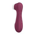 ESTIMULADOR PRO 2 GEN 3 TECNOLOGIA DE AR LÍQUIDO VERMELHO VINHO | SATISFYER