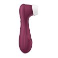 ESTIMULADOR PRO 2 GEN 3 TECNOLOGIA DE AR LÍQUIDO VERMELHO VINHO | SATISFYER