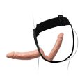 BAILE – ULTRA PASSIONATE STRAP-ON DILDO DUPLO COM ARNÊS