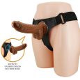 PRETTY LOVE – ARNÊS CUECAS UNIVERSAL STRAP-ON MICHEAL 20 CM PRETO